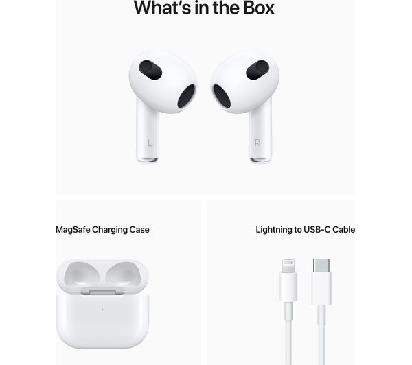 APPLE AirPods with MagSafe Charging Case (3rd generation) - White