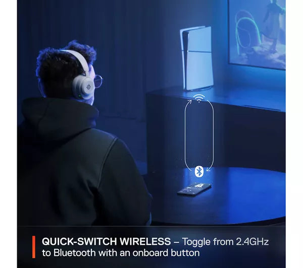STEELSERIES Arctis Nova 5 Wireless PC Gaming Headset - White