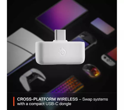 STEELSERIES Arctis Nova 5 Wireless PC Gaming Headset - White