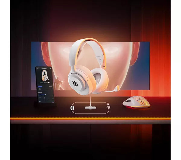 STEELSERIES Arctis Nova 5 Wireless PC Gaming Headset - White