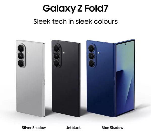 SAMSUNG Galaxy Z Fold7 - 256 GB, Blue Shadow