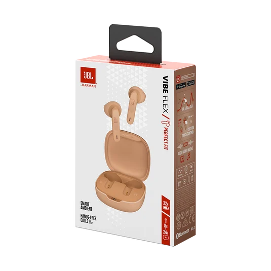 JBL Vibe Flex True Wireless Earbuds-Beige