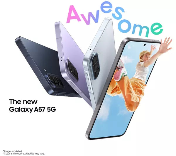 SAMSUNG Galaxy A57 5G - 256 GB, Awesome Grey