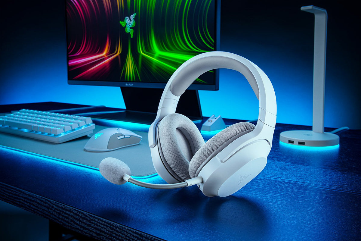 Razer Barracuda X Wireless Multi-Platform Gaming Headset Mercury Edition White